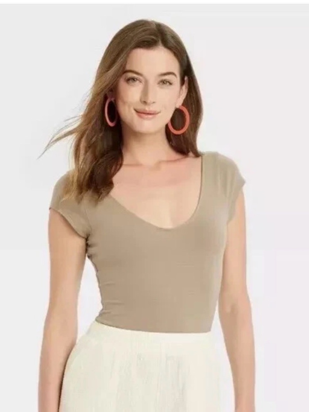NWT Various sizes Universal Threads Women’s Scoop Neck Cap Sleeve Bodysuit